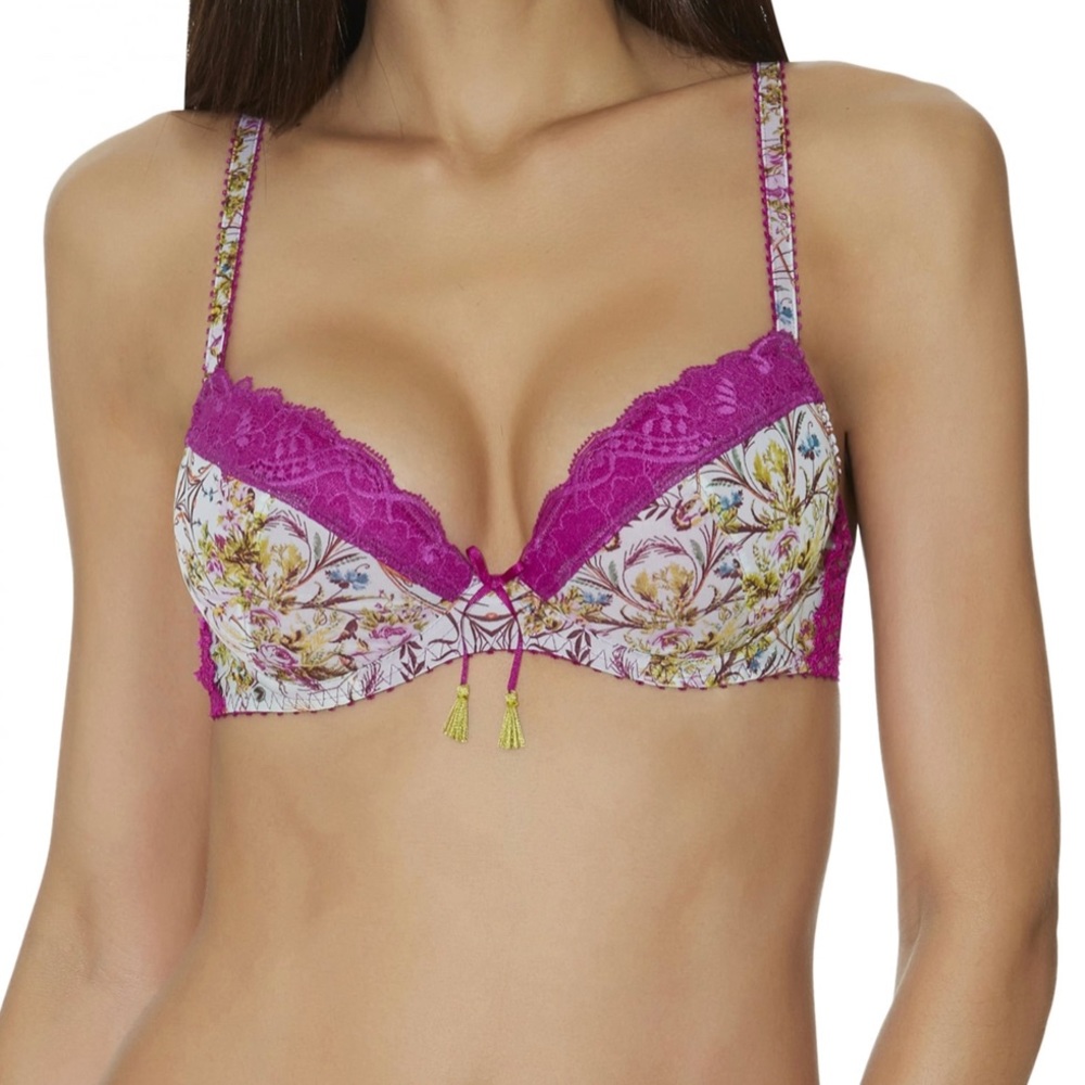 Floral Aubade with Christian Lacroix 30D Bra Idylle Parisienne